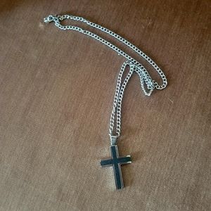 Men's cross necklace